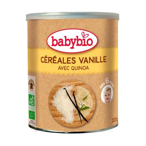 BABYBIO CEREALES VAINILLA bio (220 gr.)